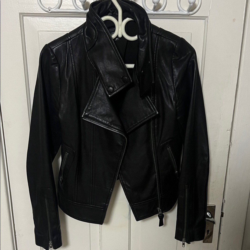 Mackage Black Kenya Leather Jacket
